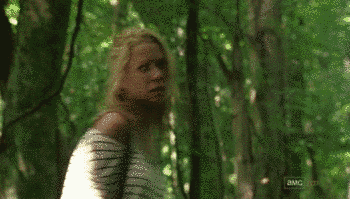 Andrea, incarnée par Laurie Holden dans The Walking Dead sur AMC.